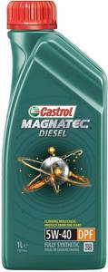 CASTROL DIESEL MAGNATEC, DPF 5W40 SL/CF, C3 1л, масло моторное